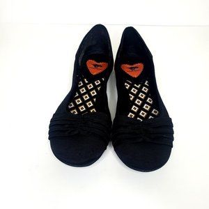 Rocket Dog Black Ballet slip on flats Size 10